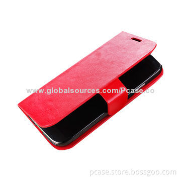 PU Leather Case for Samsung Galaxy S4